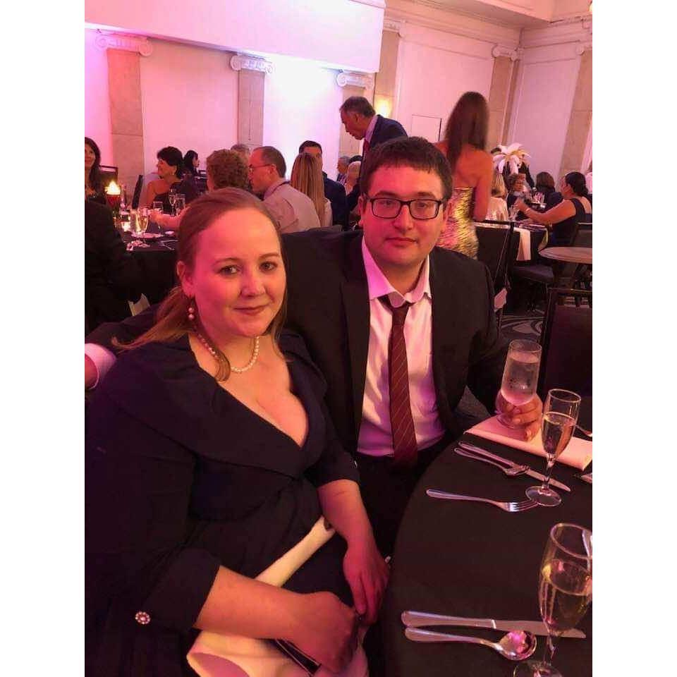Celebrating the union of Daniel and Esther Salter