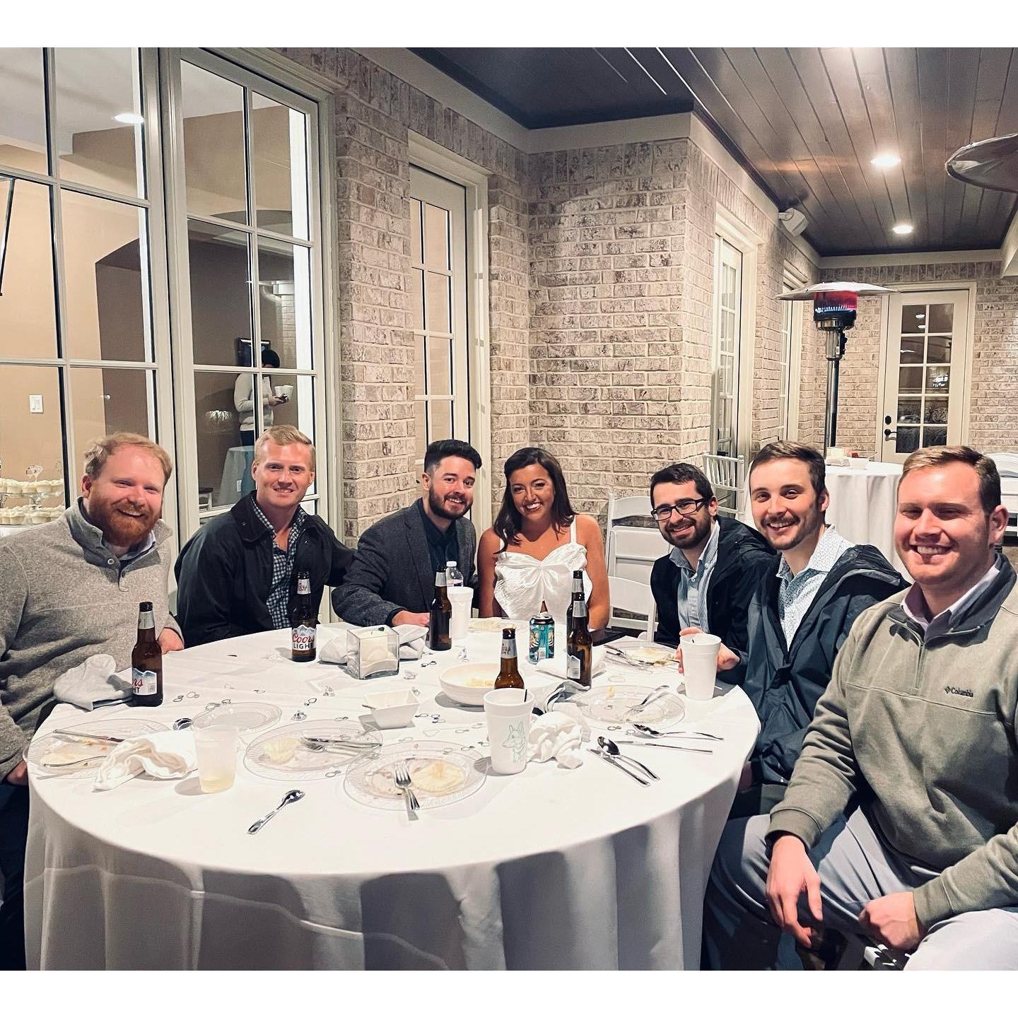 Some Groomsmen @ Engagement Party 2022