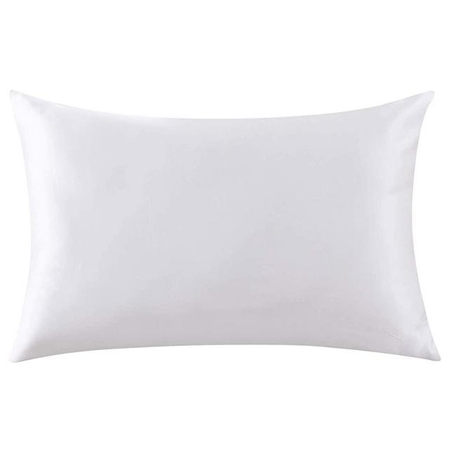 ZIMASILK 100% Mulberry Silk Pillowcase for Hair and Skin,Both Side 19 Momme Silk, 1pc (King 20''x36'', Ivory)