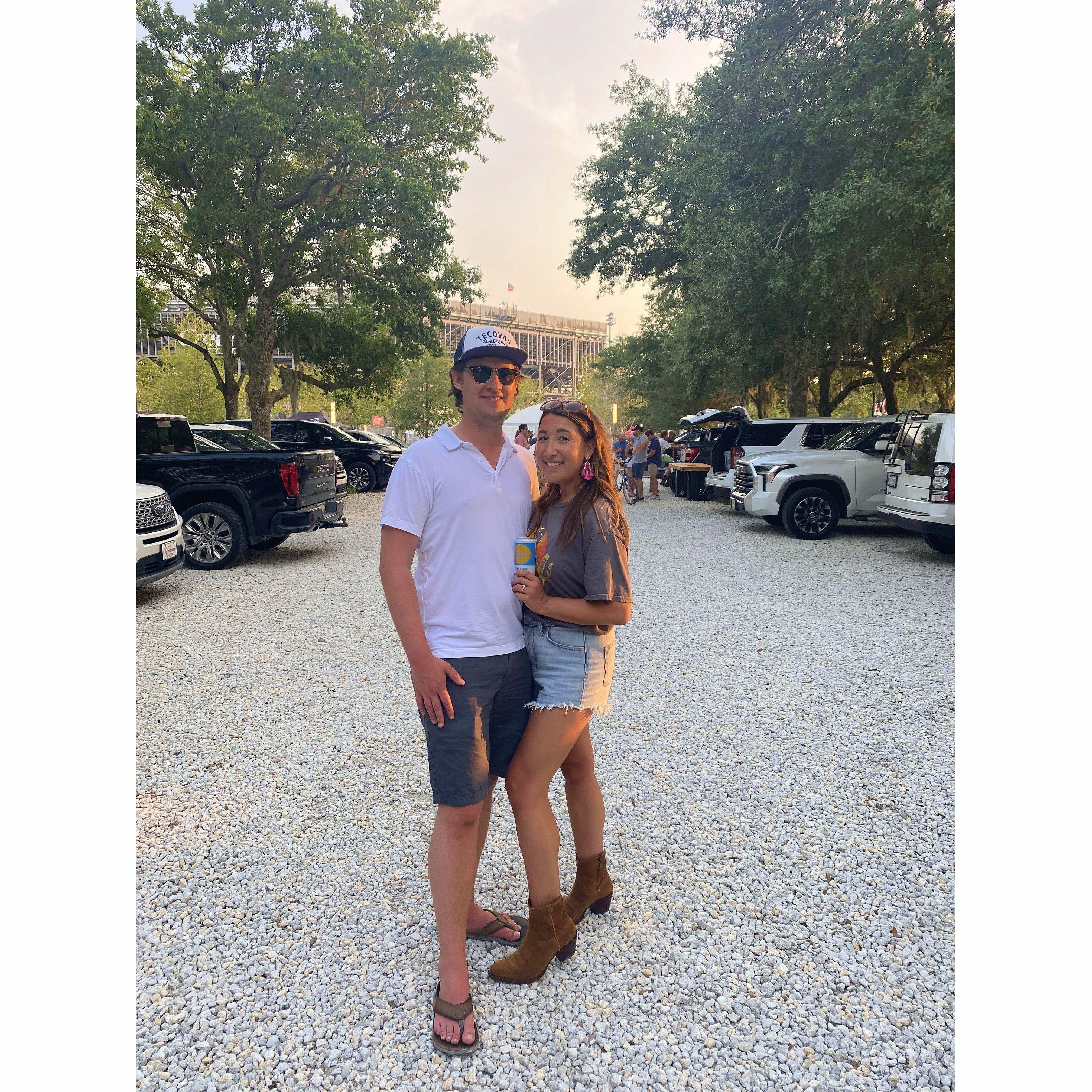 At the Eric Church Concert!