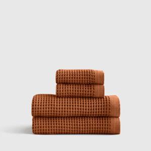 Organic Turkish Waffle Bath Towel Bundle