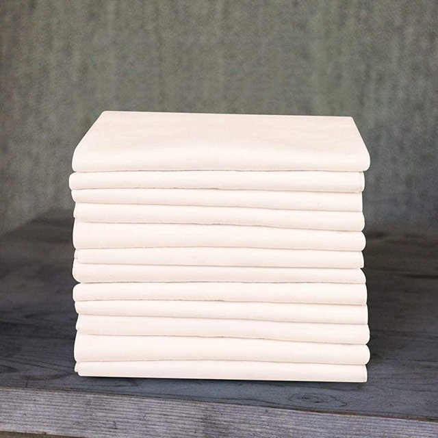 Urban Villa Flour Sack Kitchen Towels White Set of 12 Heavier Quality 180 GSM 27x27 Inches 5.600 LBS Per 12 Pack Dish Towels Highly Absorbent Durable Hotel Quality 100% Rings Spun Cotton Towels