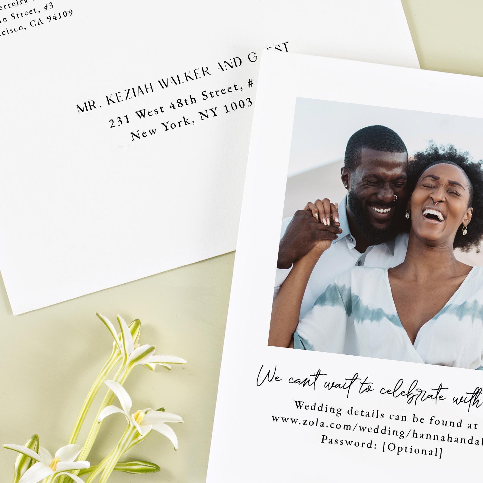 Addressing Save the Dates: A Guide - Zola Expert Wedding Advice