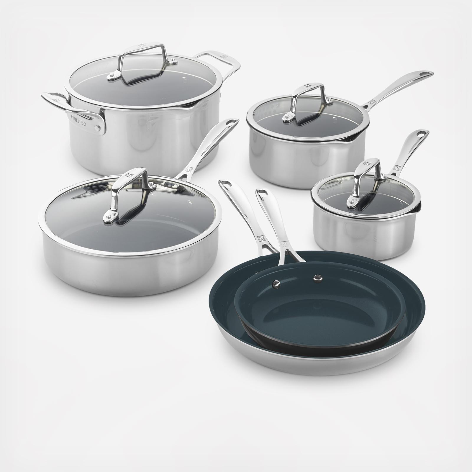 ZWILLING Madura Plus Forged 10-pc Aluminum Nonstick Cookware Set