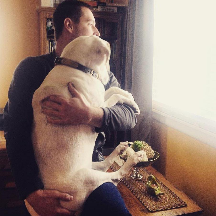 Joshua is a wonderful Dog Dad.