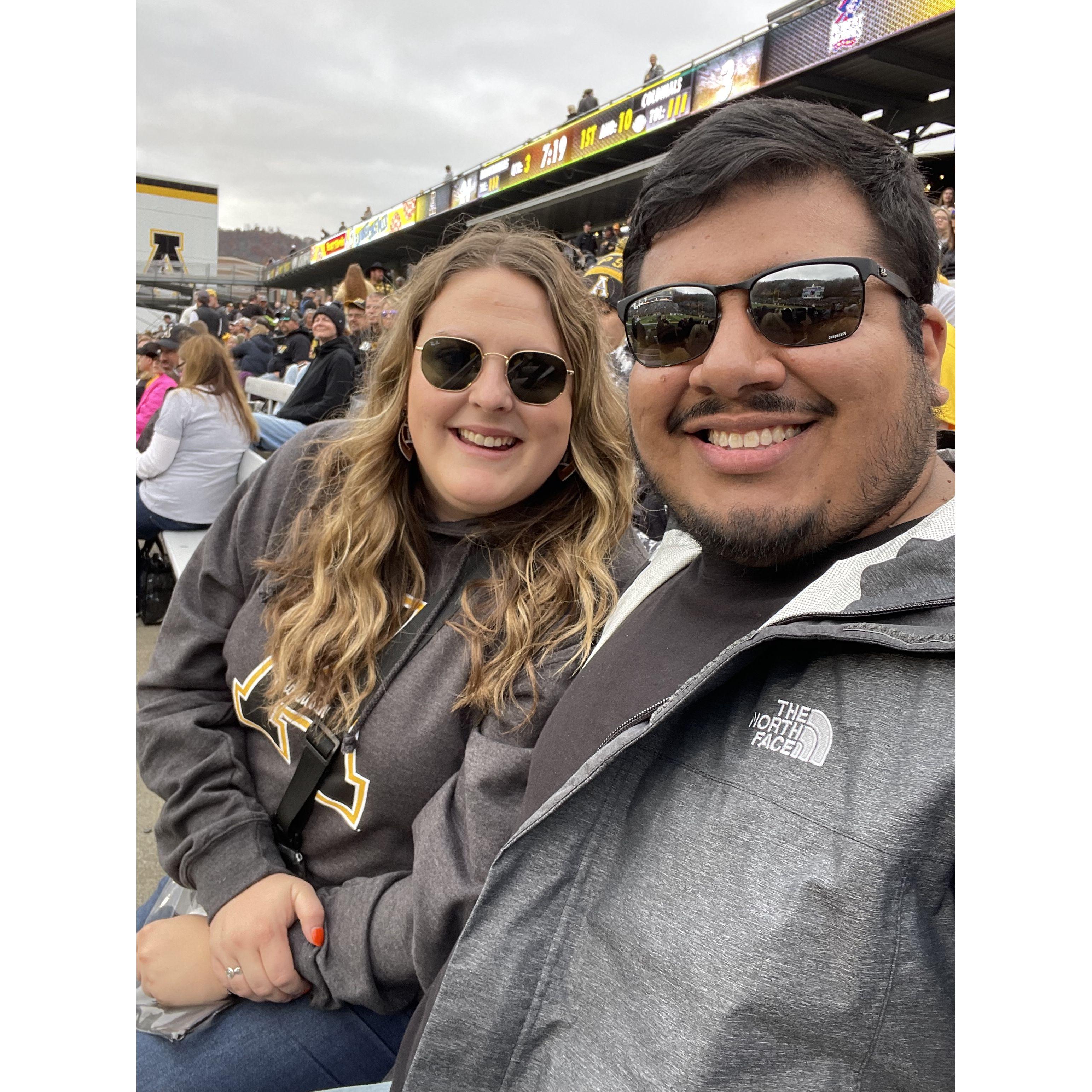 App State Football Game - October 2022