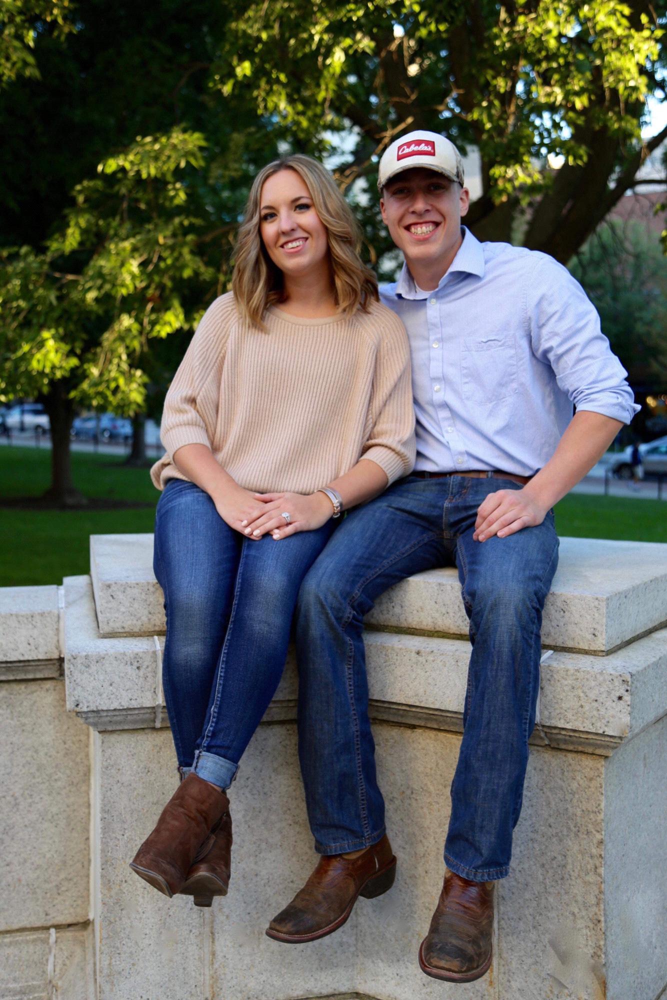 Engagement pics at the Capitol!