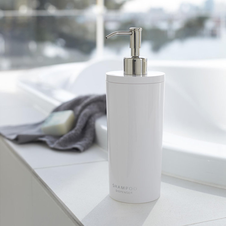 Plateau De Salle De Bain Yamazaki - Acier Blanc - 24x9x1.5cm - Range Accessoires, égouttoir