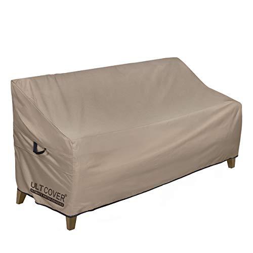 ULTCOVER Waterproof Outdoor Sofa Cover Durable Patio Loveseat Bench Covers 86W x 30D x 35H inch