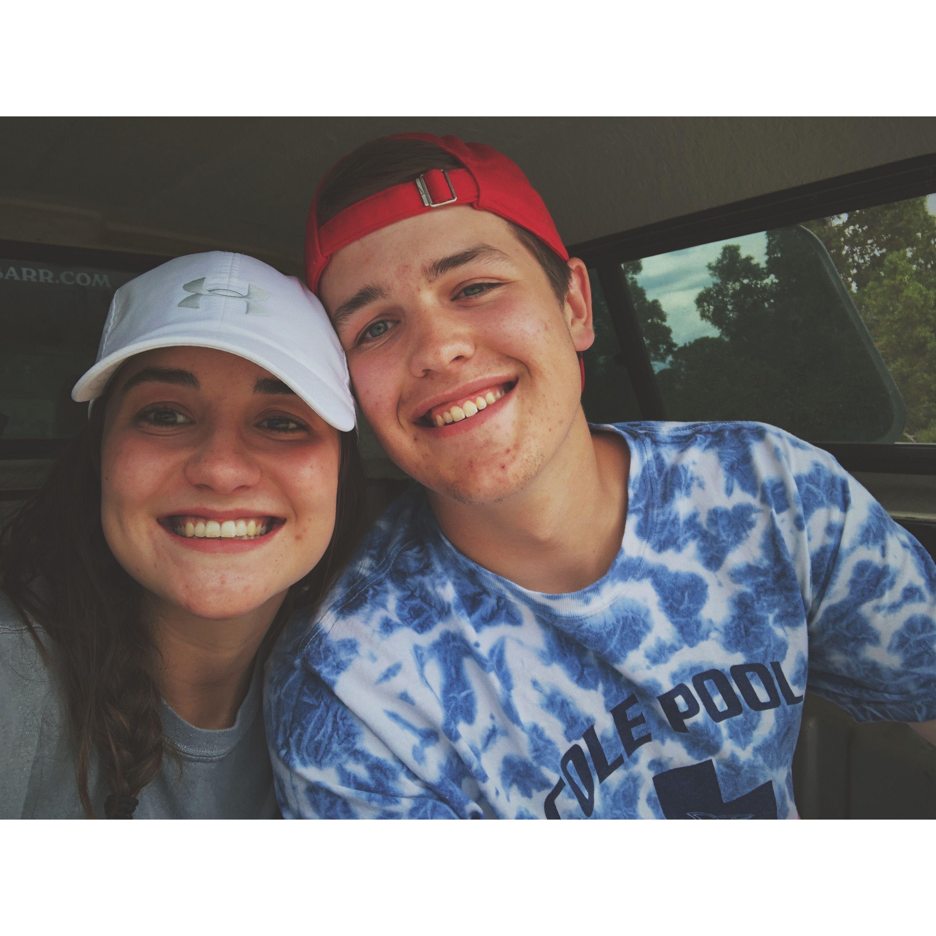 Our 1st camping trip to Alcova (aka our favorite camping spot)