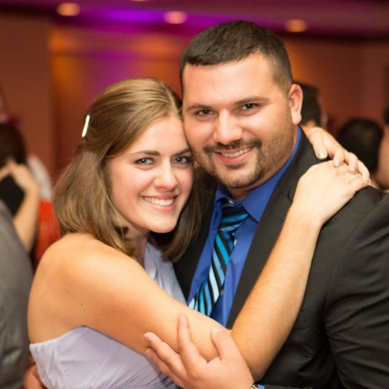 A shot from (bridesmaid) Jennie's wedding reception.