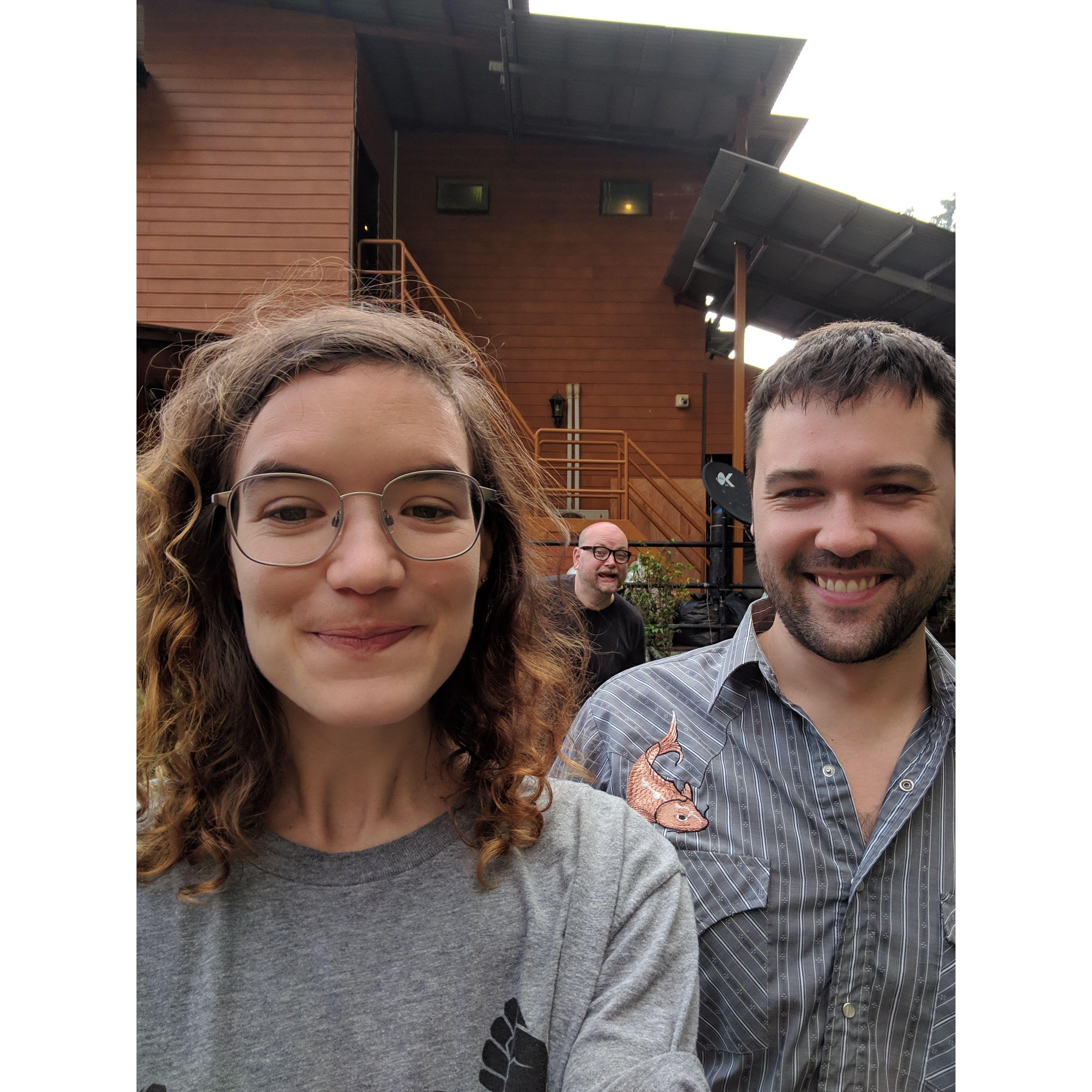 on a floating Thai Island w cabins (and Clancy!), 2019