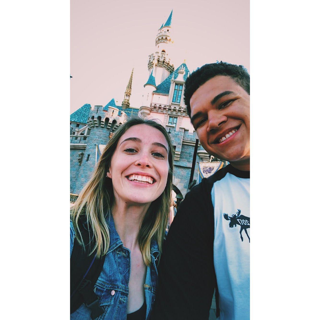 Went to Disneyland for our One Year Anniversary - 2018