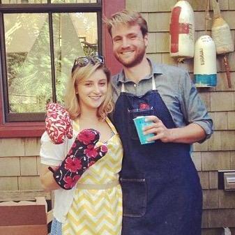 Low Country Boil at Emily and Tripp's Engagement Party, South Dennis MA. September 2013
