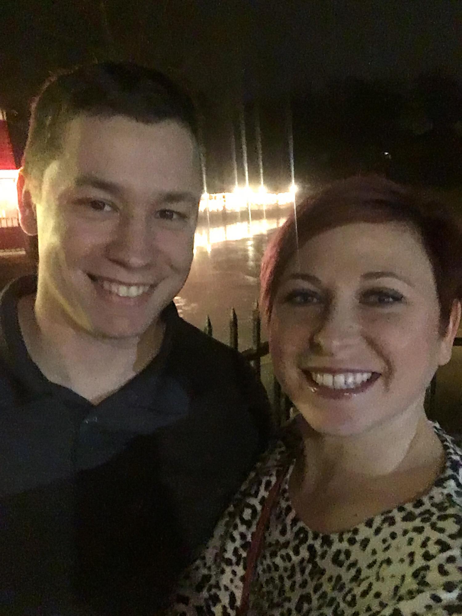 Our 2nd anniversary
Shortly before he proposed
