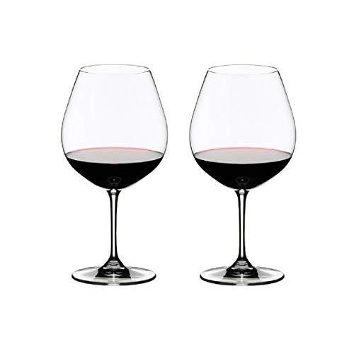 Riedel 6416/07 VINUM Pinot Noir Glass, Set of 2, Clear