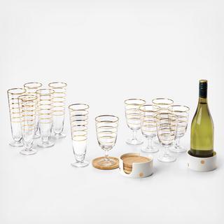 Melrose Avenue 14-Piece Bar & Wine Set