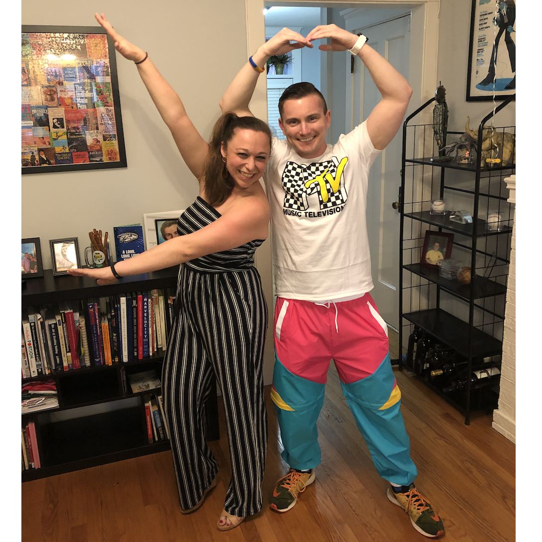 Matt's Murder Mystery Party for his 30th birthday...80s style!