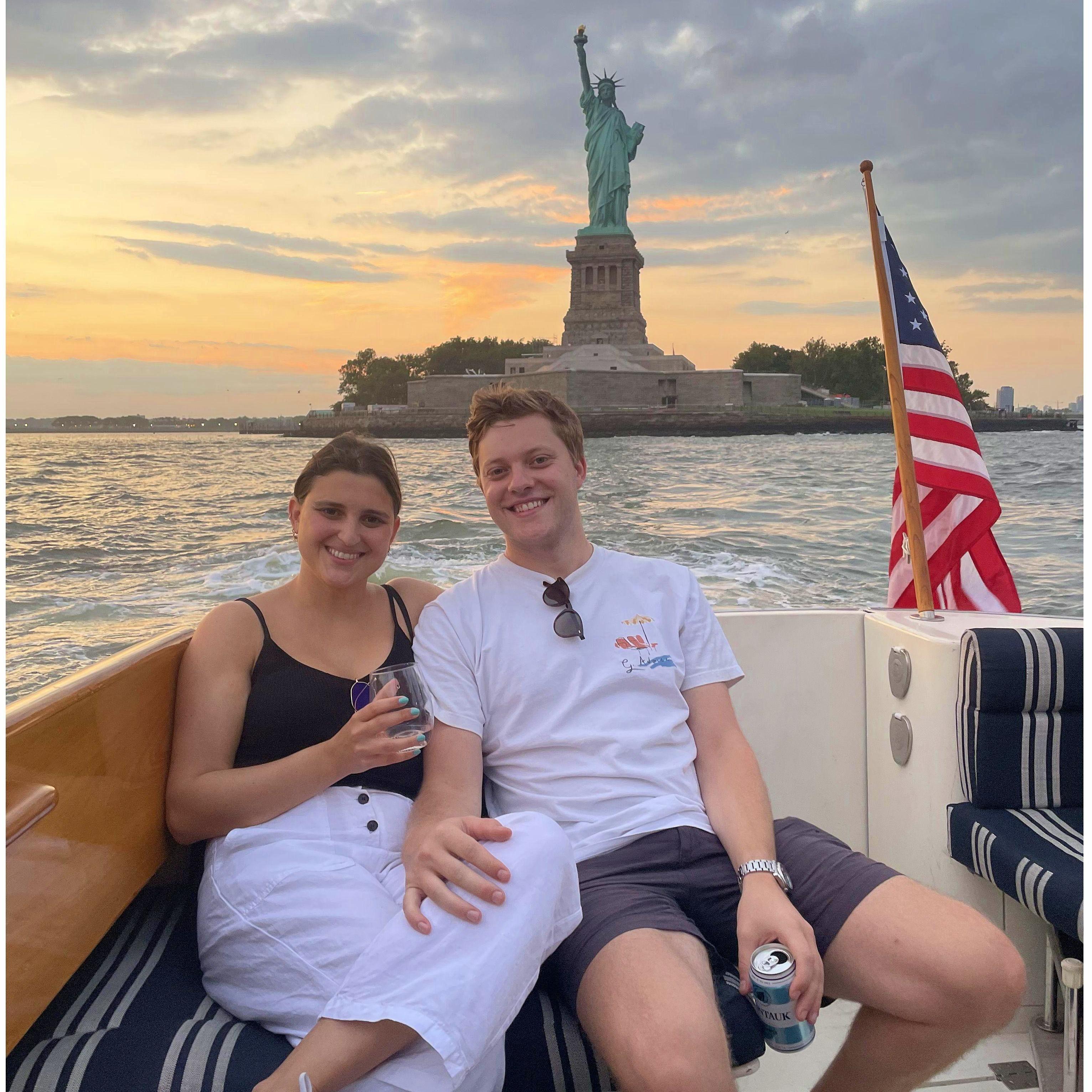 Matt moved back home from DC!