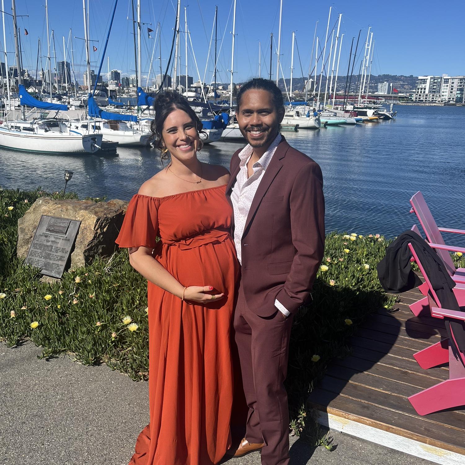 8 months preggo!
