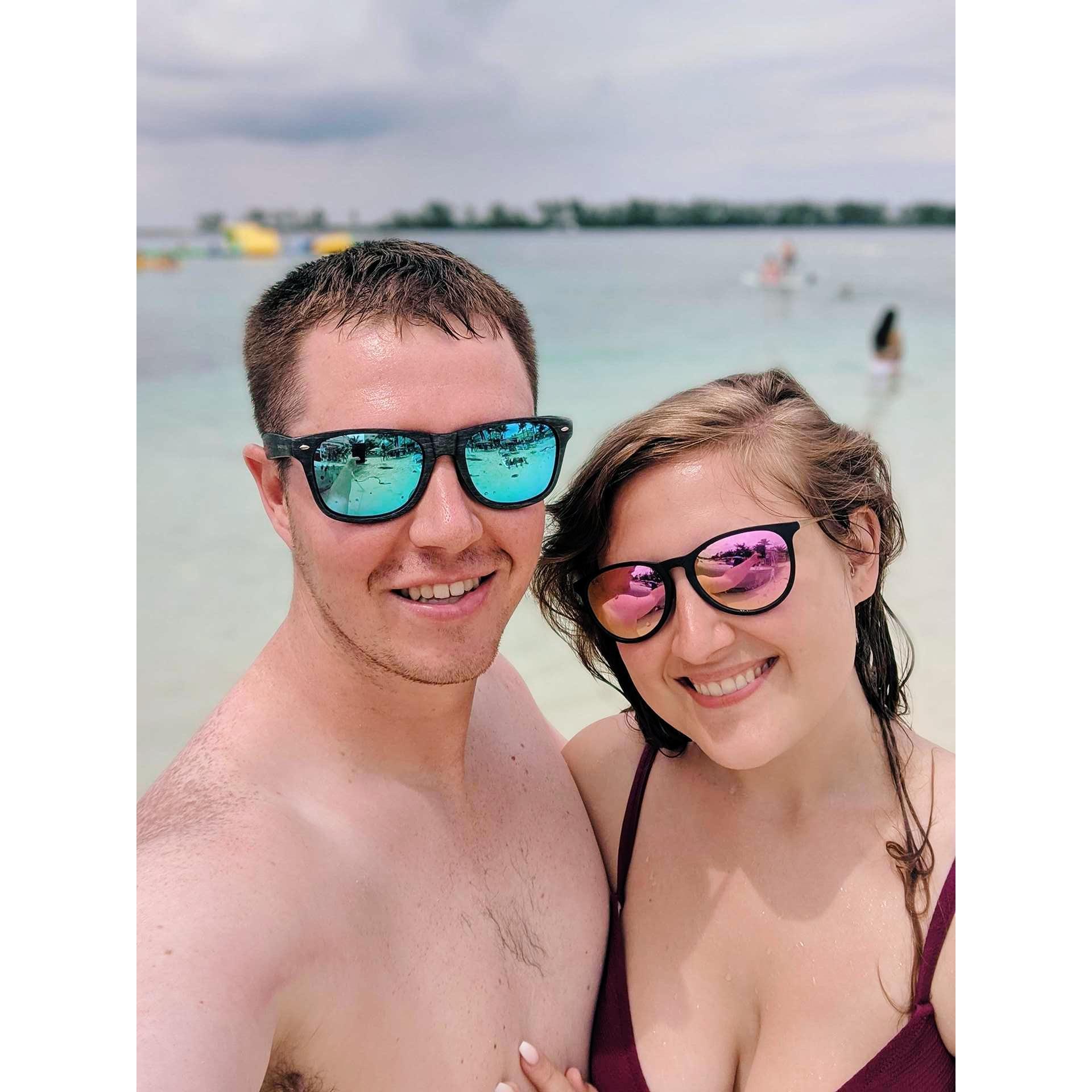 One of our stops on our cruise after the proposal