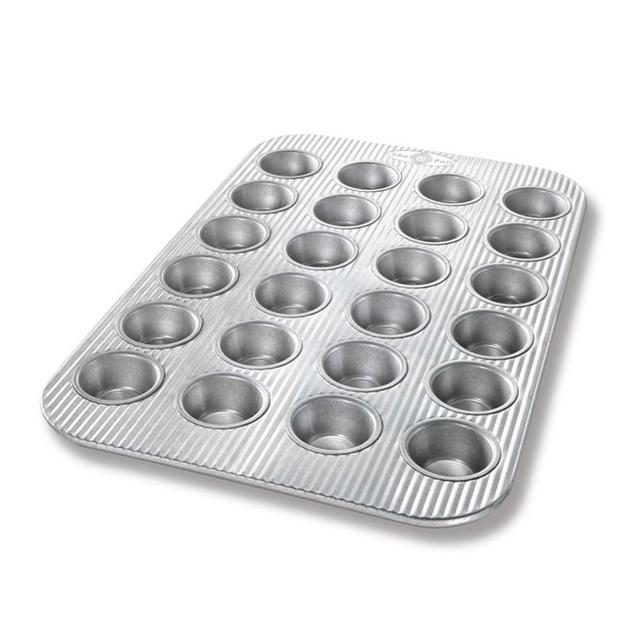 USA Pan Mini Muffin Pan, 24-Well