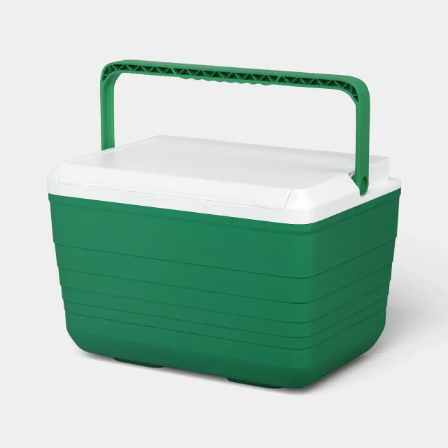 14 Cans/10qt Hard Sided Cooler Green - Sun Squad™