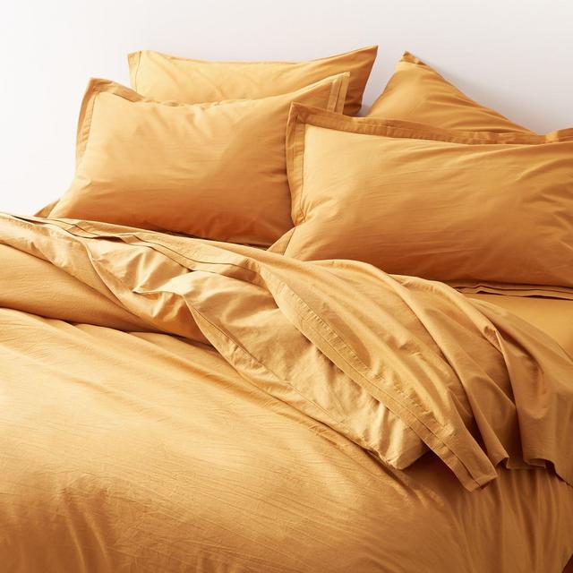 Mellow Amber Organic Cotton Full/Queen Duvet Cover