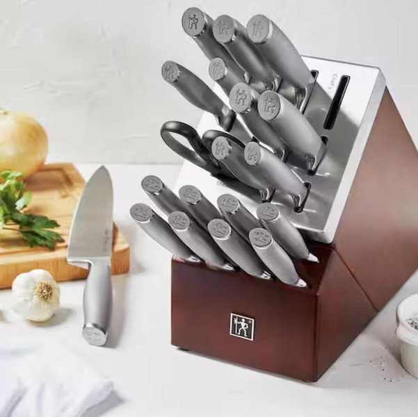 Henckels Modernist 14-Piece Self-Sharpening Knife Block Set 17503-014