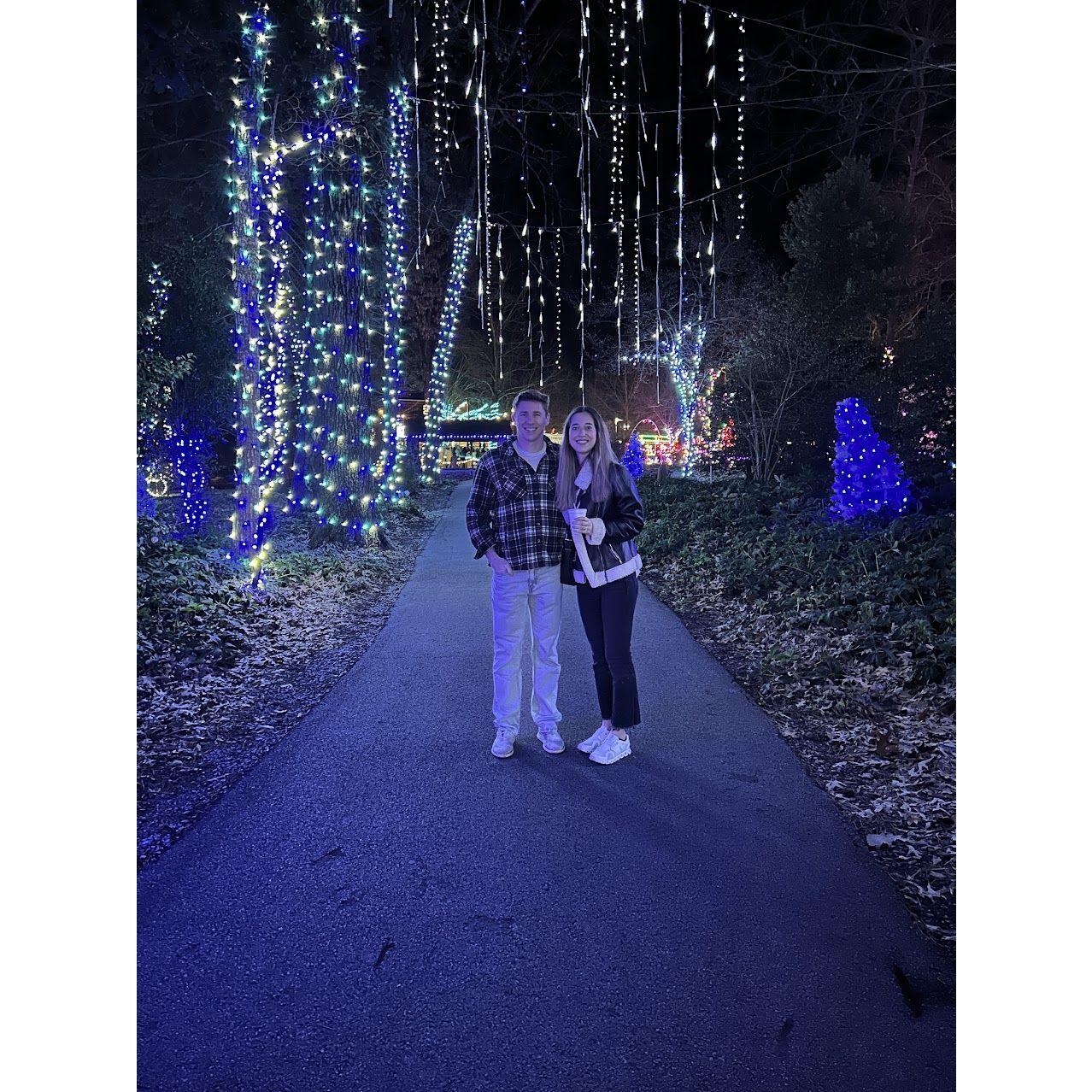 December 2024 - Christmas lights in Alabama