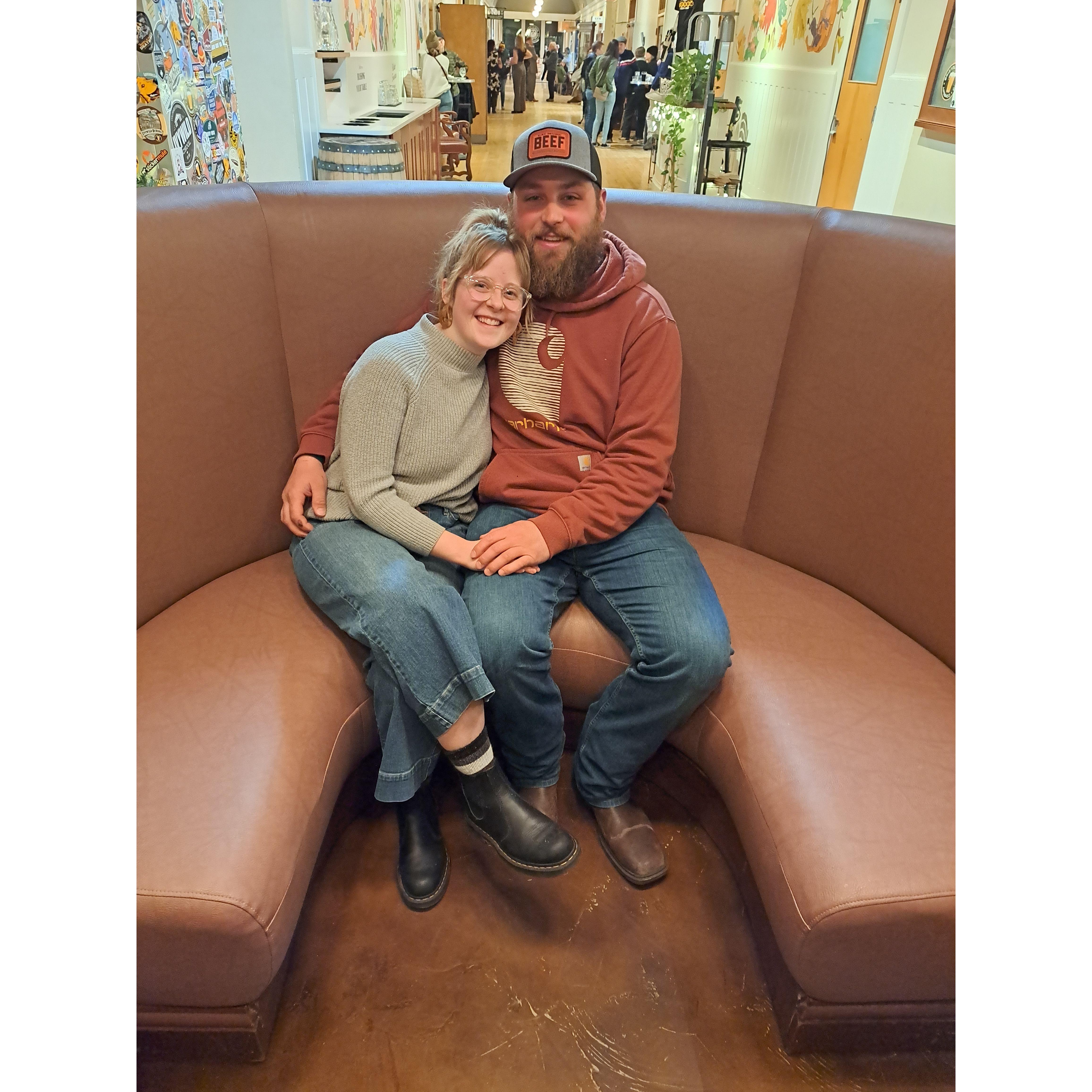 Visiting Eric's sister and brother-in-law in Colorado.