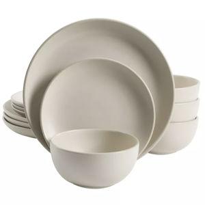 Gibson Home Rockaway 12-Piece Dinnerware Set, Service for 4 - Macy's