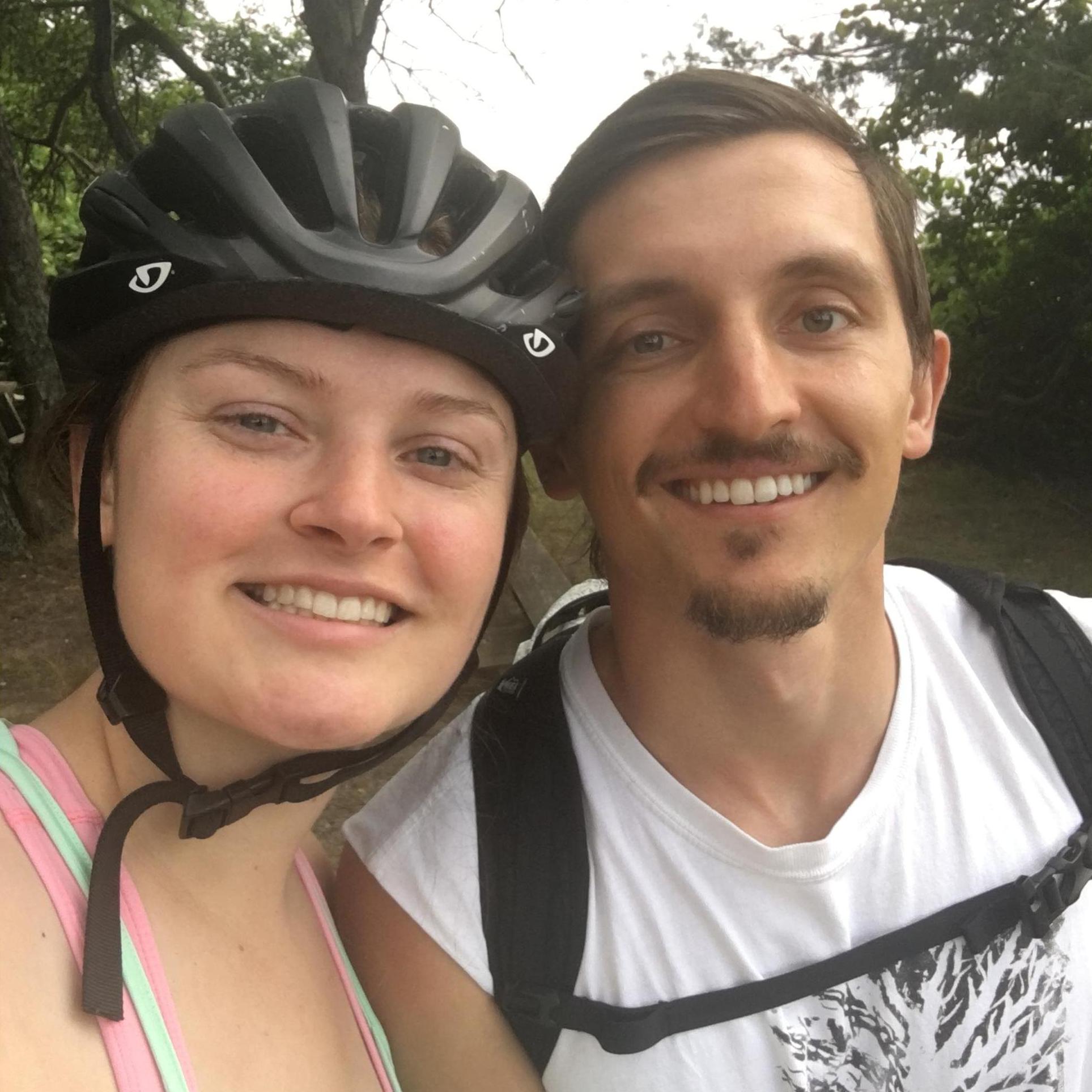We got a bike rack this past summer and loved taking bike rides in new places! 

Colt State Park, RI 2020