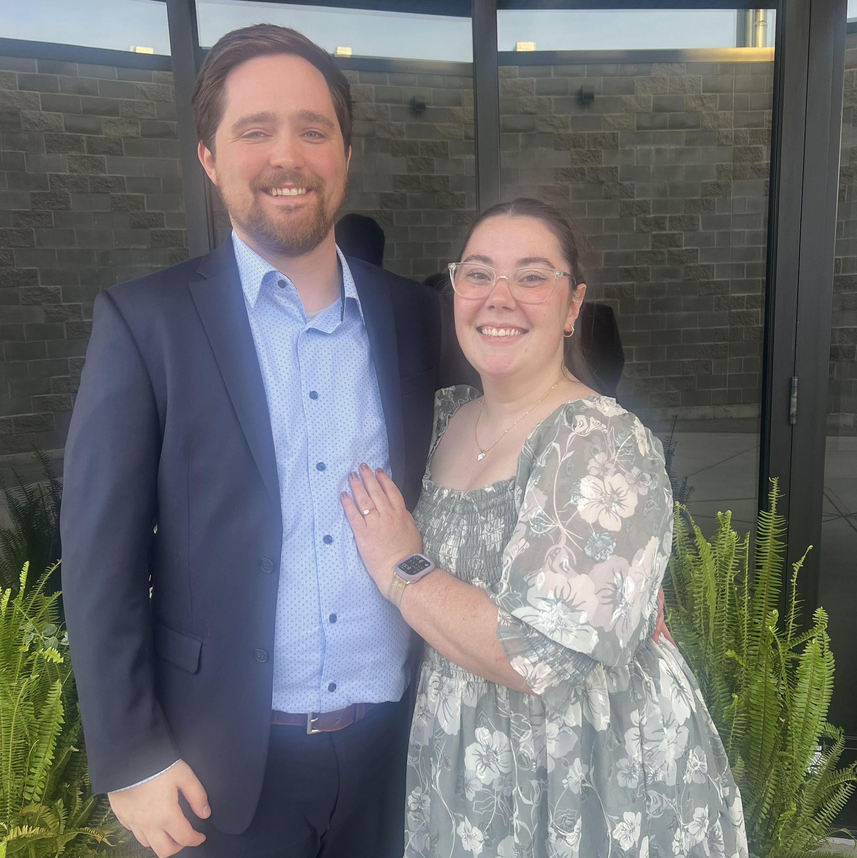 The last wedding we were guests at before we’ll be at our own!