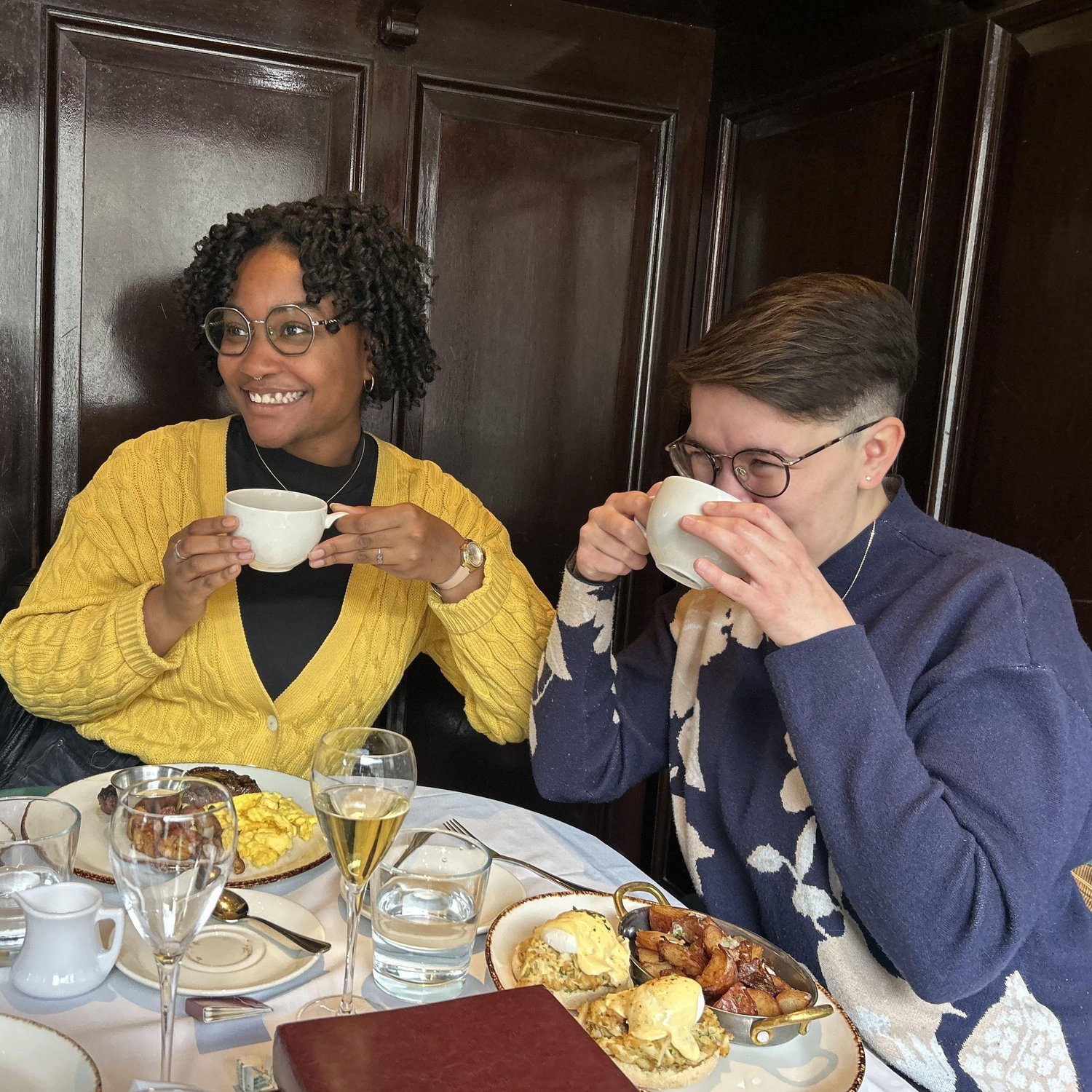 Post-engagement brunch! | March 2025 at Old Ebbitt Grill