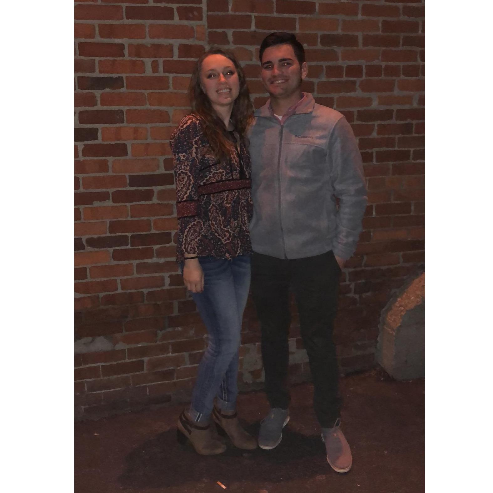 My 20th birthday dinner