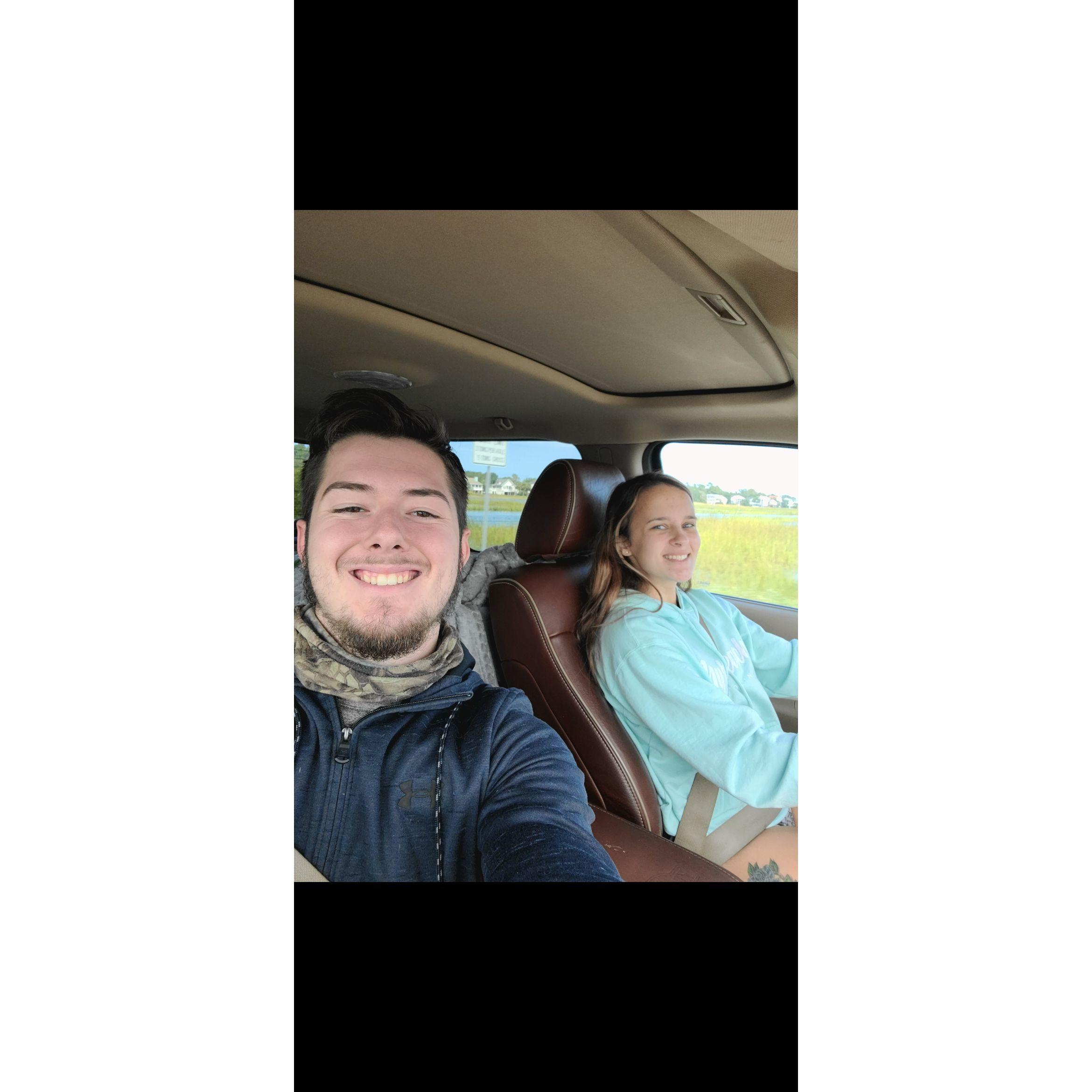 Our first vacation together