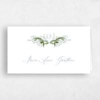 Blue Wedding Place Card - Zucchero