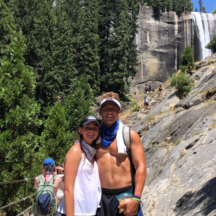 In summer of 2020 the two grew closer and hung out almost every day. They went on many adventures together from the beach, to hiking/camping in Yosemite, plus so much more!