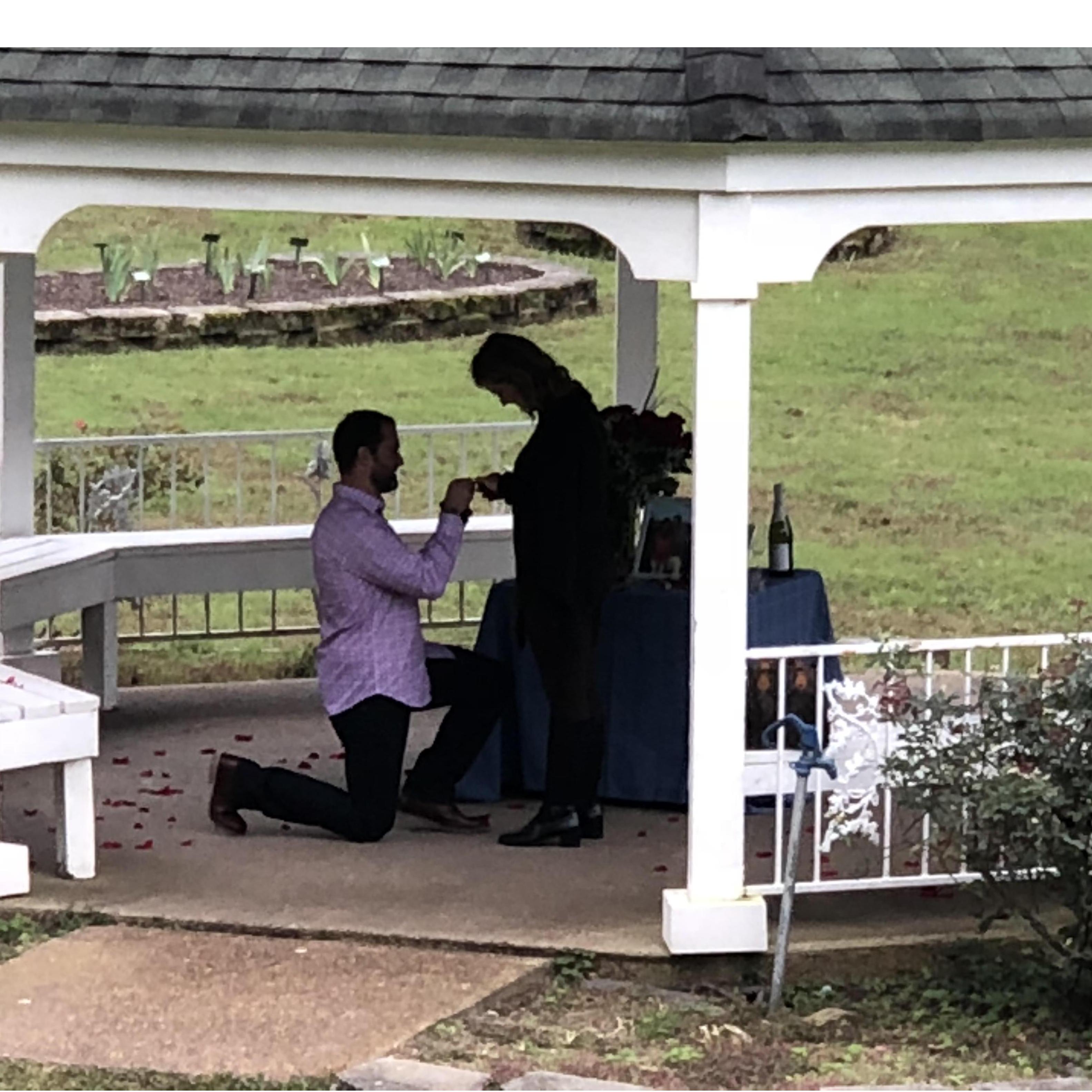 The big moment! October 13, 2018