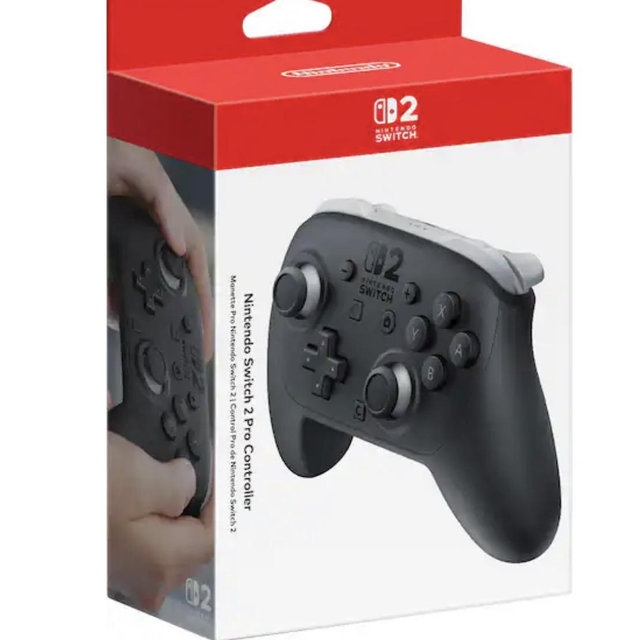 Nintendo - Switch 2 Pro Controller - Black