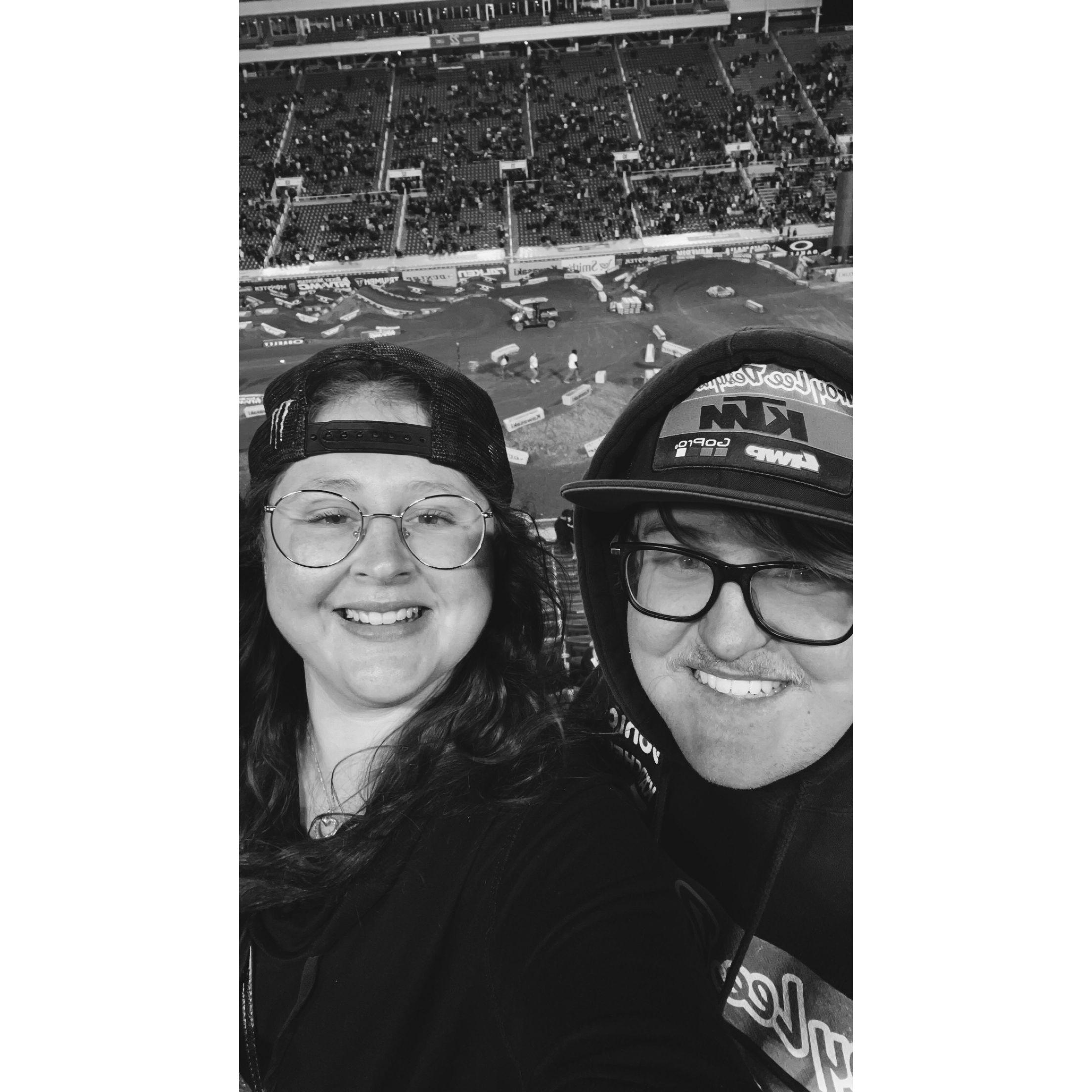 Our first Supercross in Utah. 5/11/2024
