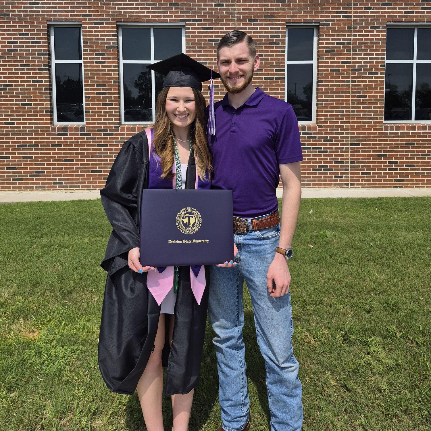 Abbie's graduation