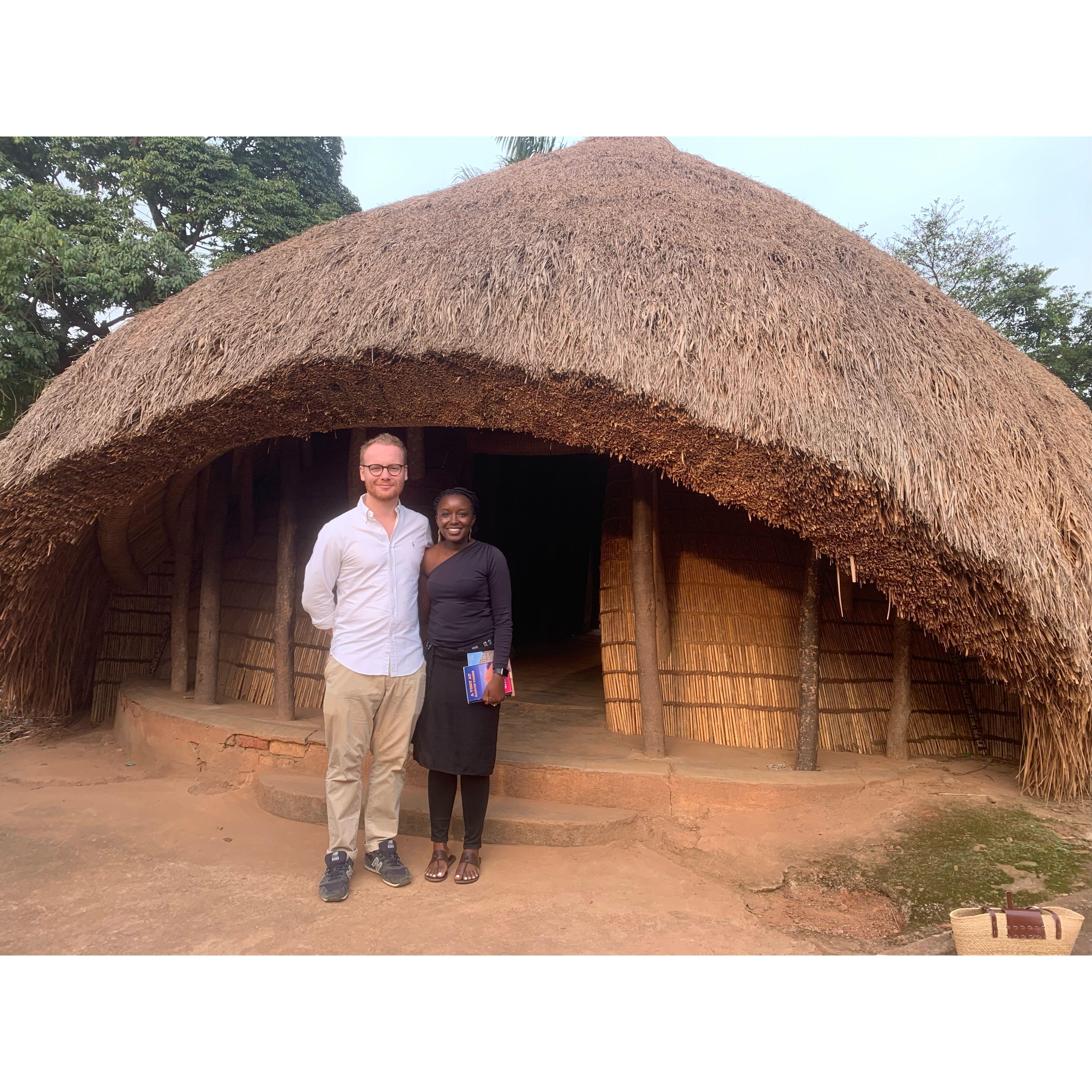 Visiting Kasubi Tombs, Kampala