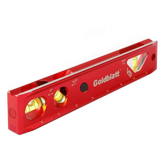 Goldblatt Lighted 9in. Aluminum Verti. Site Torpedo Level