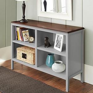 Chatham House Baldwin Horizontal Bookcase in Ivory