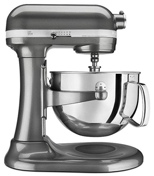 KitchenAid Professional 600 Series KP26M1XER Bowl-Lift Stand Mixer, 6 Quart, Liquid Graphite