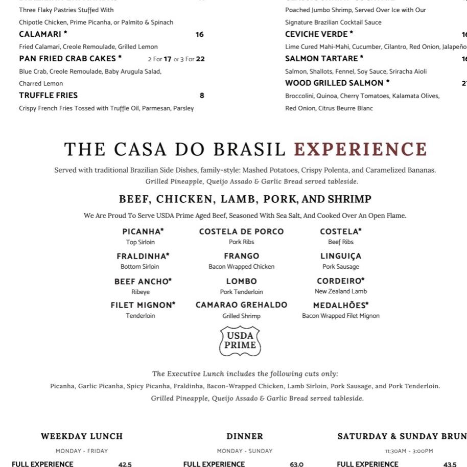 Meats cuts available to order