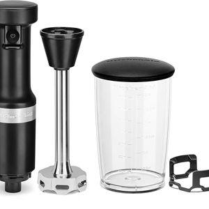 KitchenAid Variable Speed Corded Hand Blender KHBV53, Matte Black