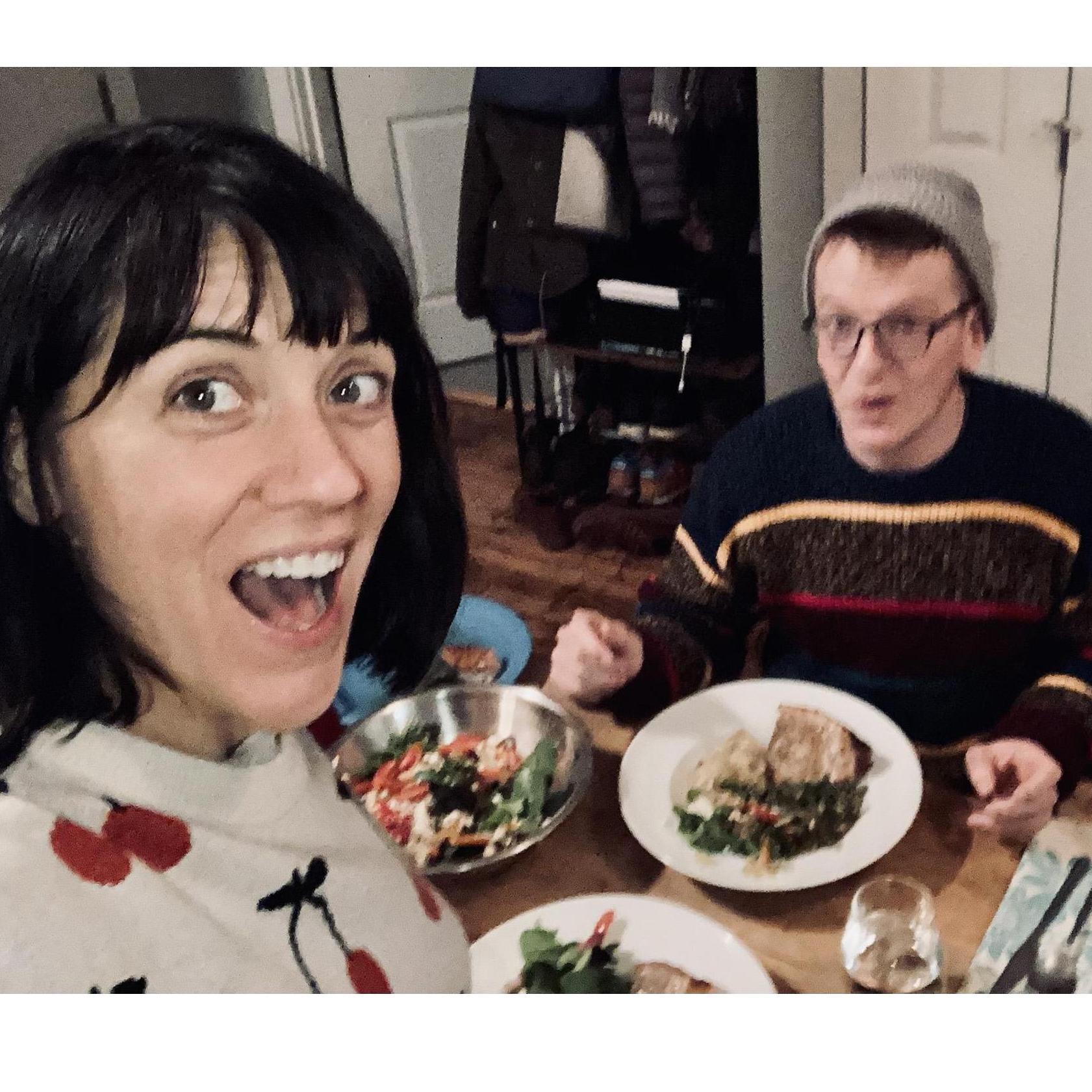 we had quarantine thanksgiving!